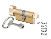 2201 110 55-55 KD OU-T BR цилиндровый профильный механизм треугольник Сервисный трехгранный фигурный ключ