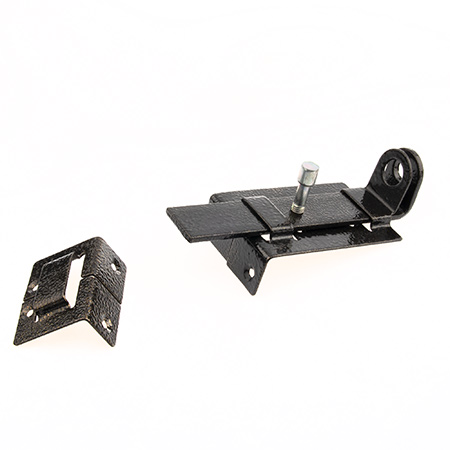 Задвижка дверная Киров ЗД-04(бронза) проушины