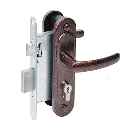 Замок врезной Абсолют ЗВ4.2-08-01 (Медь)