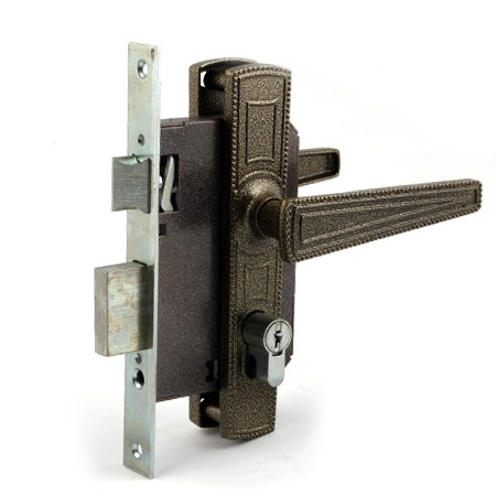 Замок врезной Омега-ЗВ7.01 (бронза)