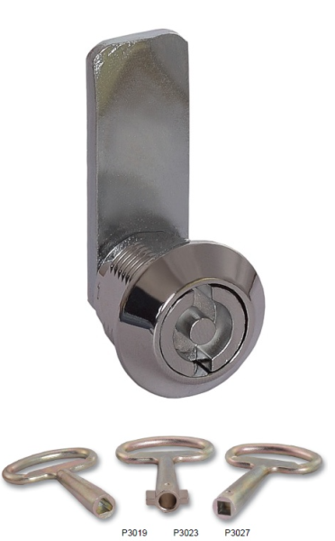 F600-BD5-016A/28840 Замок для щитков под двухбородочный ключ Euro-Locks