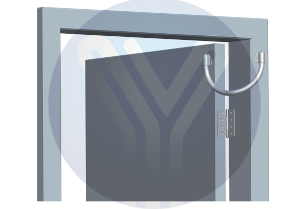 Гибкий Кабель переход канал дверной DLK-401  YLI ELECTRONIC