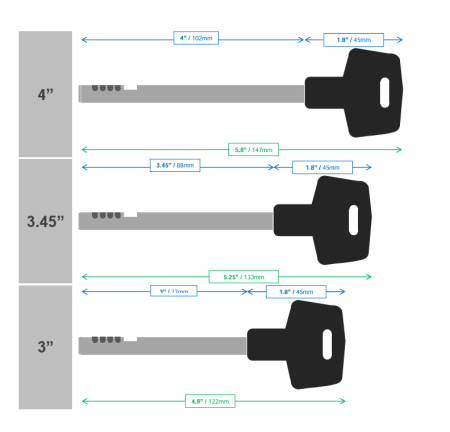 Key INTERGARD La Gard 2218 для 2270 USA