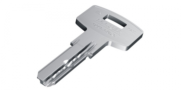 Механизм цилиндровый MAUER Elit DC GW шестеренка ключ-ключ -112мм/56-56/ цвет латунь 5 ключей в комплекте