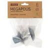 Фиксатор с замком Apecs Megapolis WC-K-0803-BLM