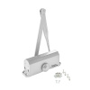 Доводчик TS77 EN4 с рычагом серебристый