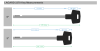 Key INTERGARD La Gard 2218 для 2270 USA